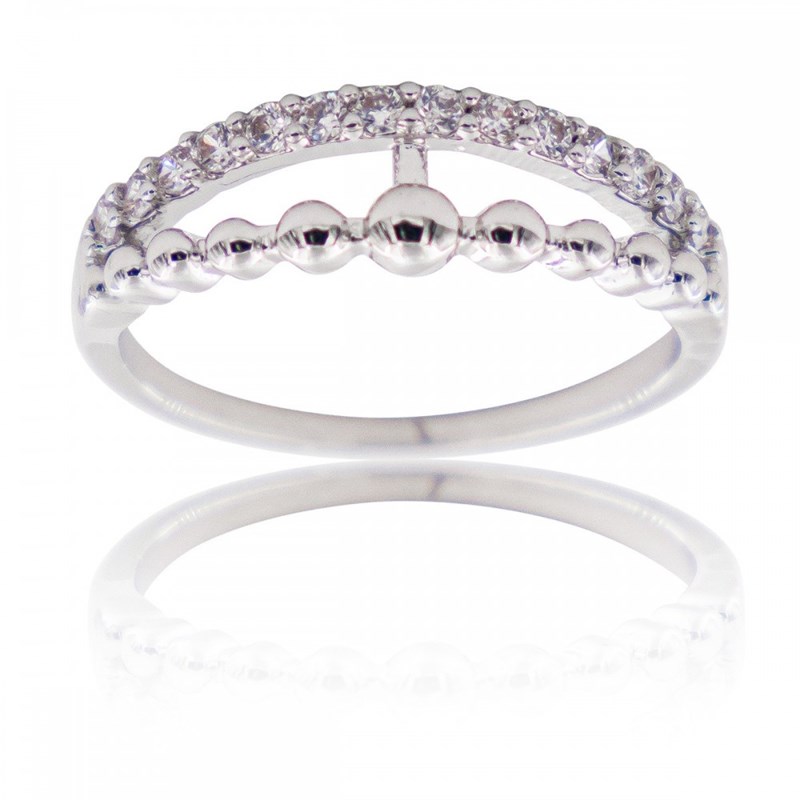Bague Femme Rhodium CARA