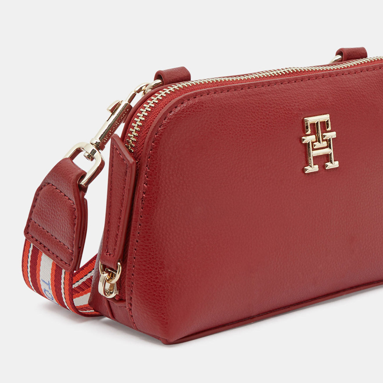 Tommy Hilfiger Sac bandoulière Life crossover rouge - 13x19x4 cm