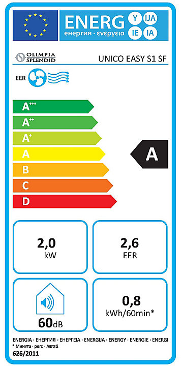 Climatiseur monobloc Unico Easy S1 SF 2000W
