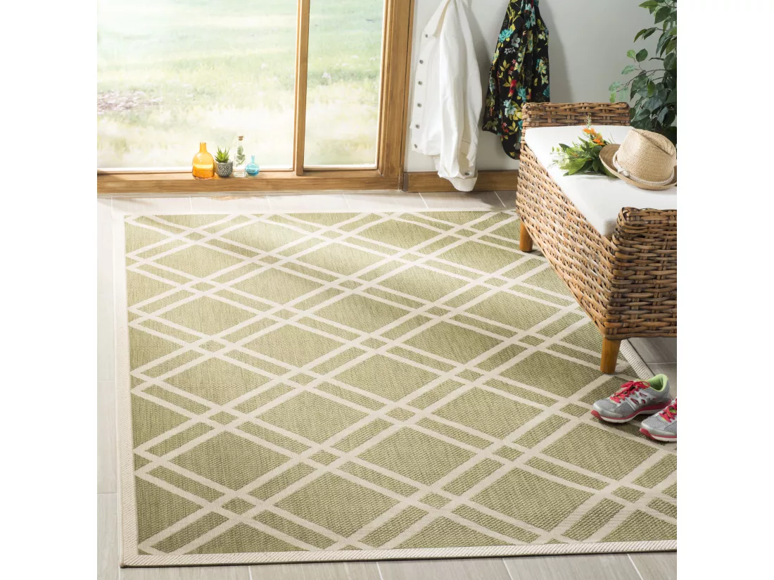 Tapis Green & Beige 201 X 290 cm - Thalia