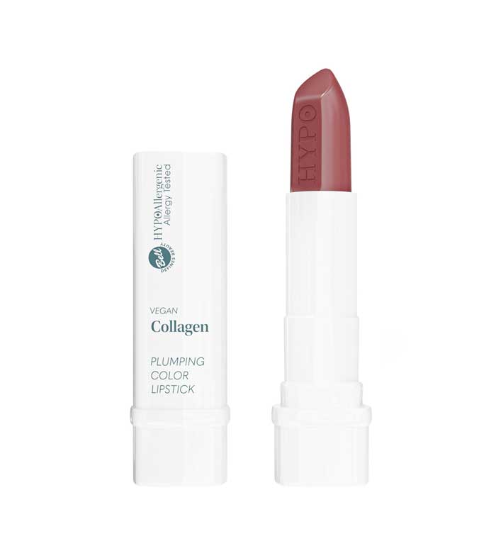 Bell - *Vegan Collagen* - Batom HypoAllergenic Plumping Color Lipstick - 01: Choco