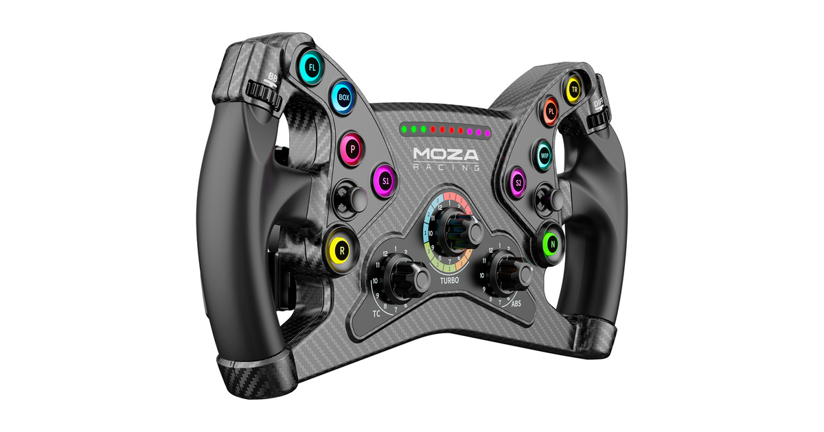 MOZAR9 V3 + KS + CRP2 bundel  (Zwart, Basis, stuur en pedalen)