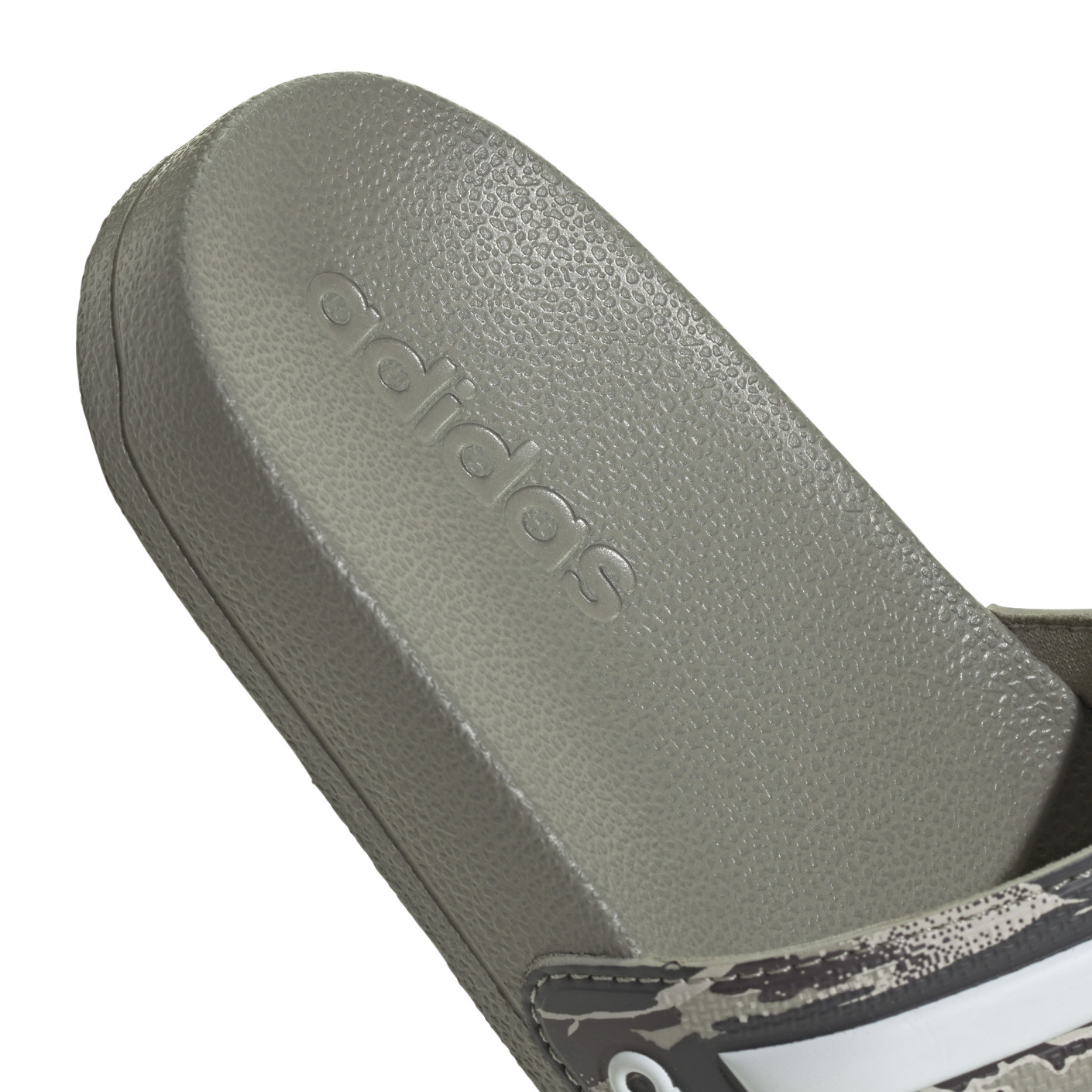Adidas Adilette Shower Slippers Kids Camo Groen Wit