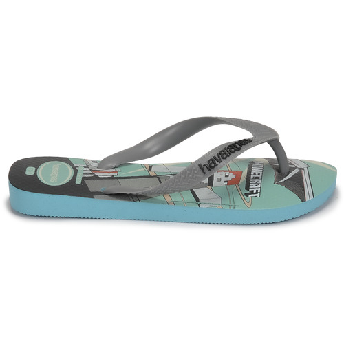 Havaianas - KIDS MINECRAFT - Gris / Vert