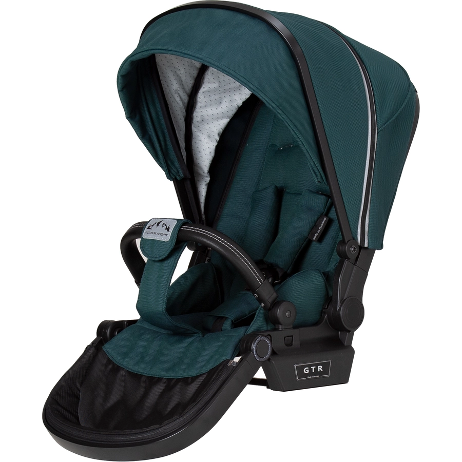 Hartan Kombikinderwagen ROCK IT GTR mit Handbremse Outdoor Leaf (801)