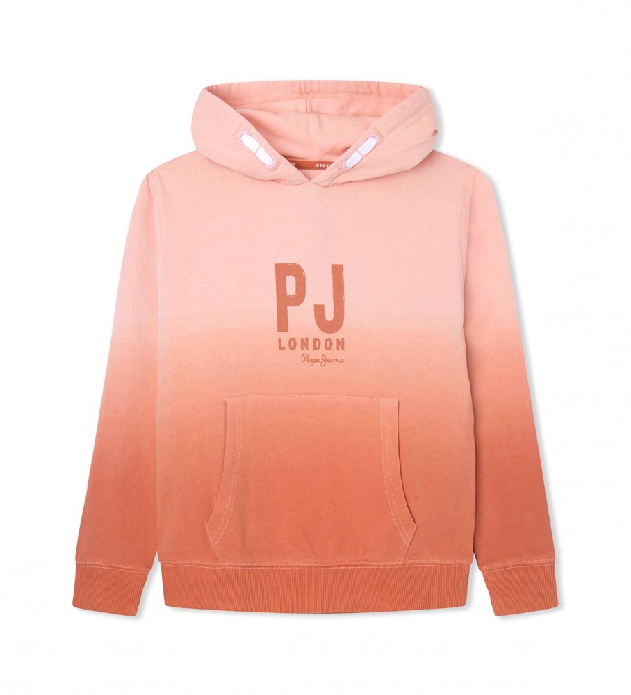 Moletom laranja Tipty da Pepe Jeans