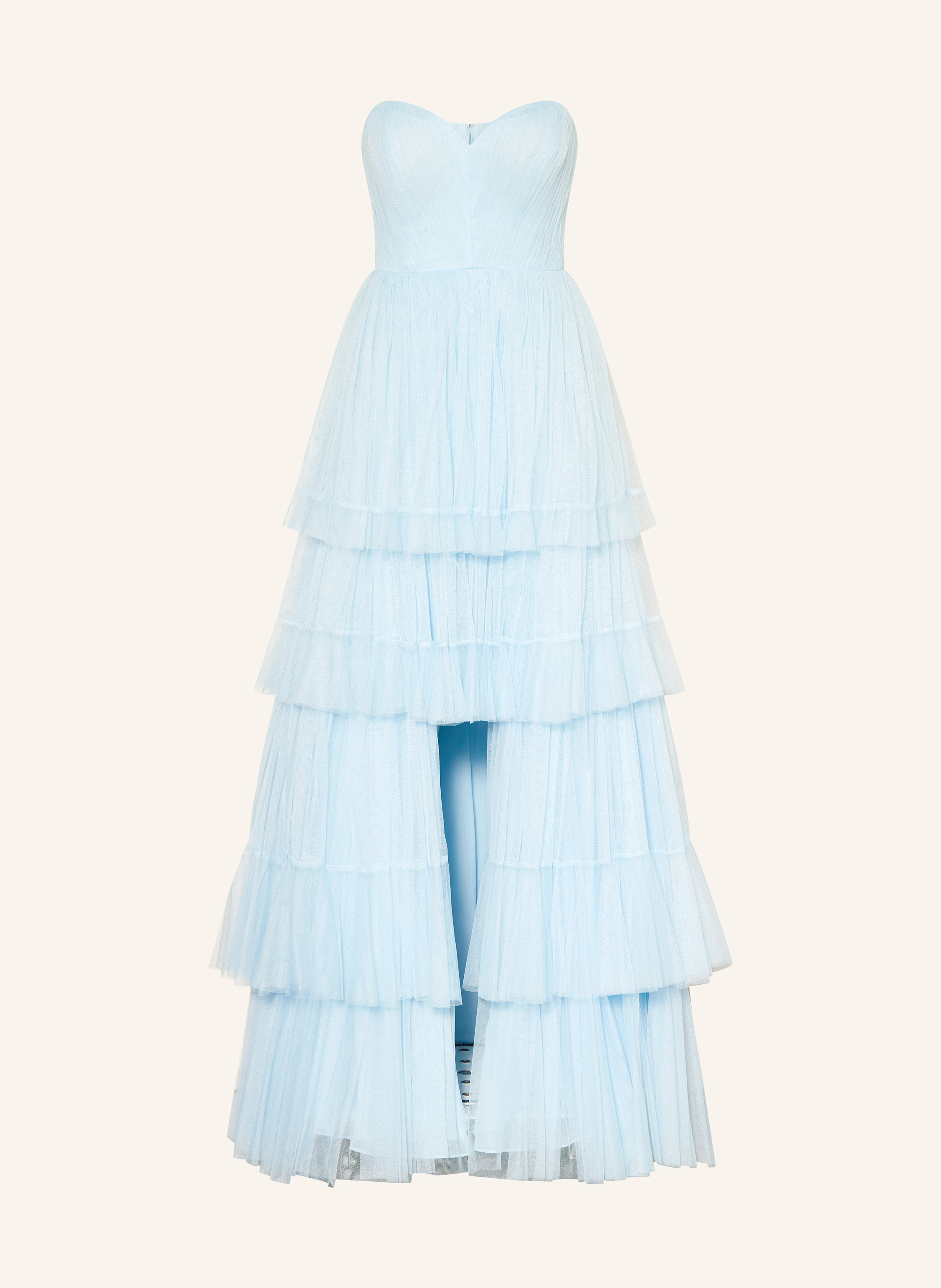 VERA WANG Bandeaukleid ANGERE mit Plissees
