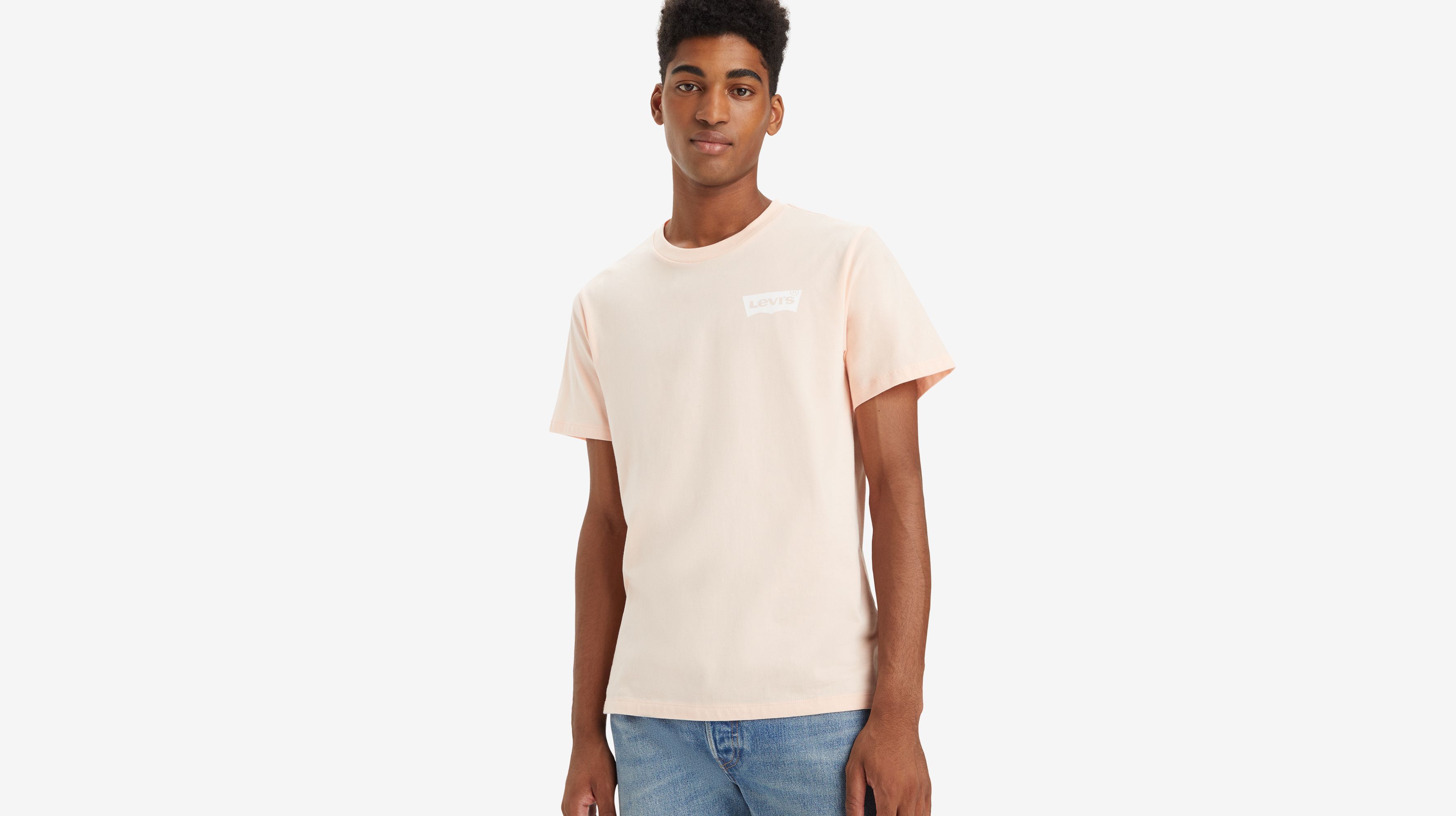 T-shirt graphique Classic - Batwing Pale Peach - Orange