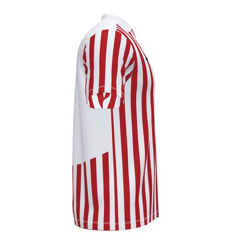 Camiseta Joma Copa II de manga curta branca e vermelha