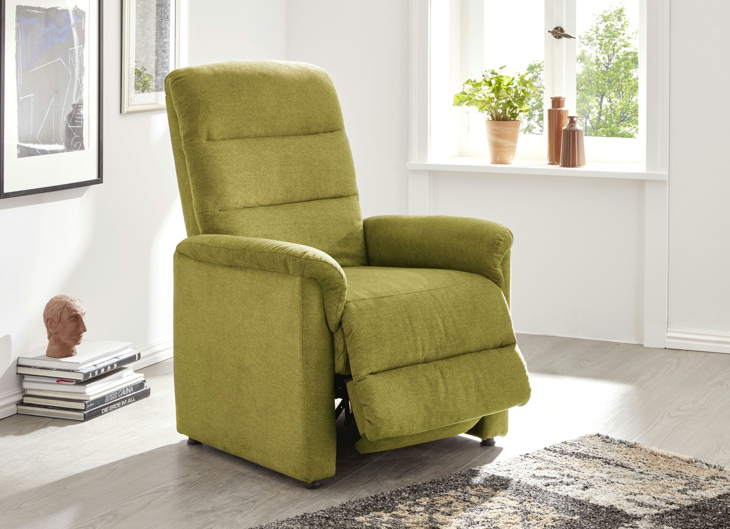 Relax-Sessel mit doppelter Federung
