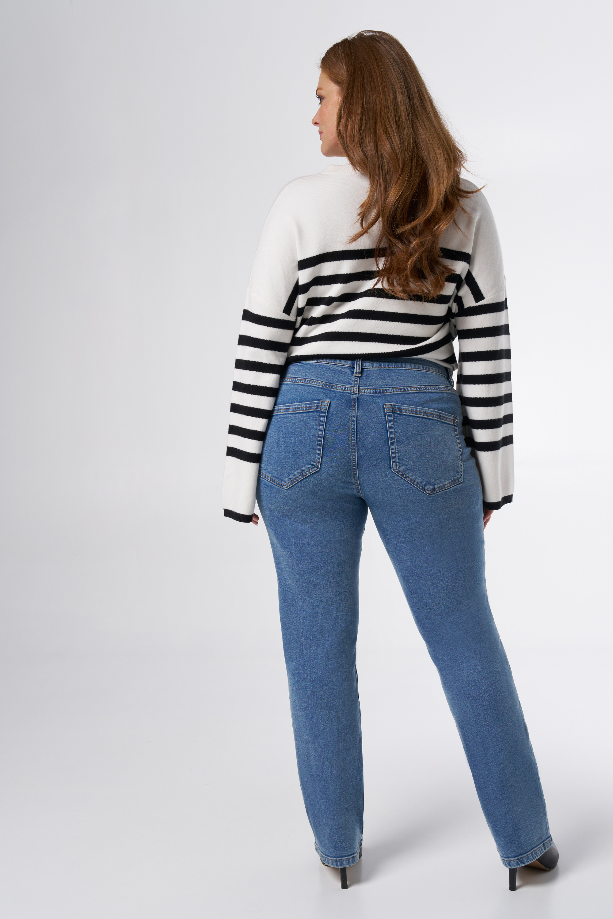 Straight leg jeans LILY Stonewash Denim