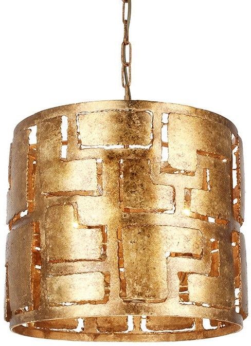 Hanglamp Brons Pablo  | Leclercq & Bouwman⌀40  x H35 cm