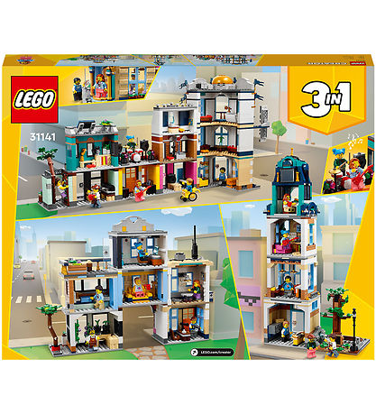 LEGO? Creator - Hovedgade 31141 - 3-i-1 - 1459 Dele