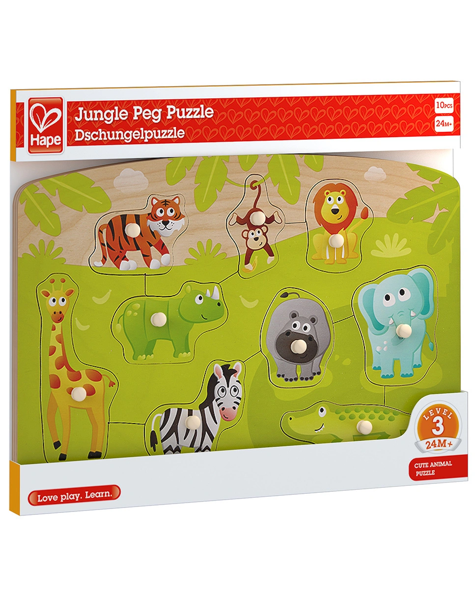 Hape Dschungelpuzzle (Kinderpuzzle)