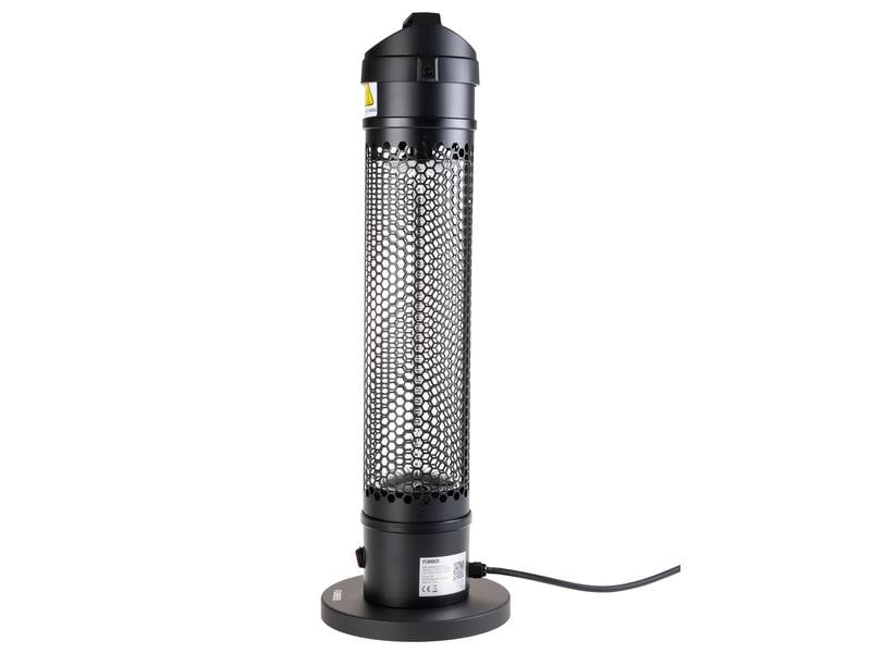FURBER Heizstrahler Lios 1000 W Mobiler 360 °C Carbonstrahler für Ihren Aussenbereich
