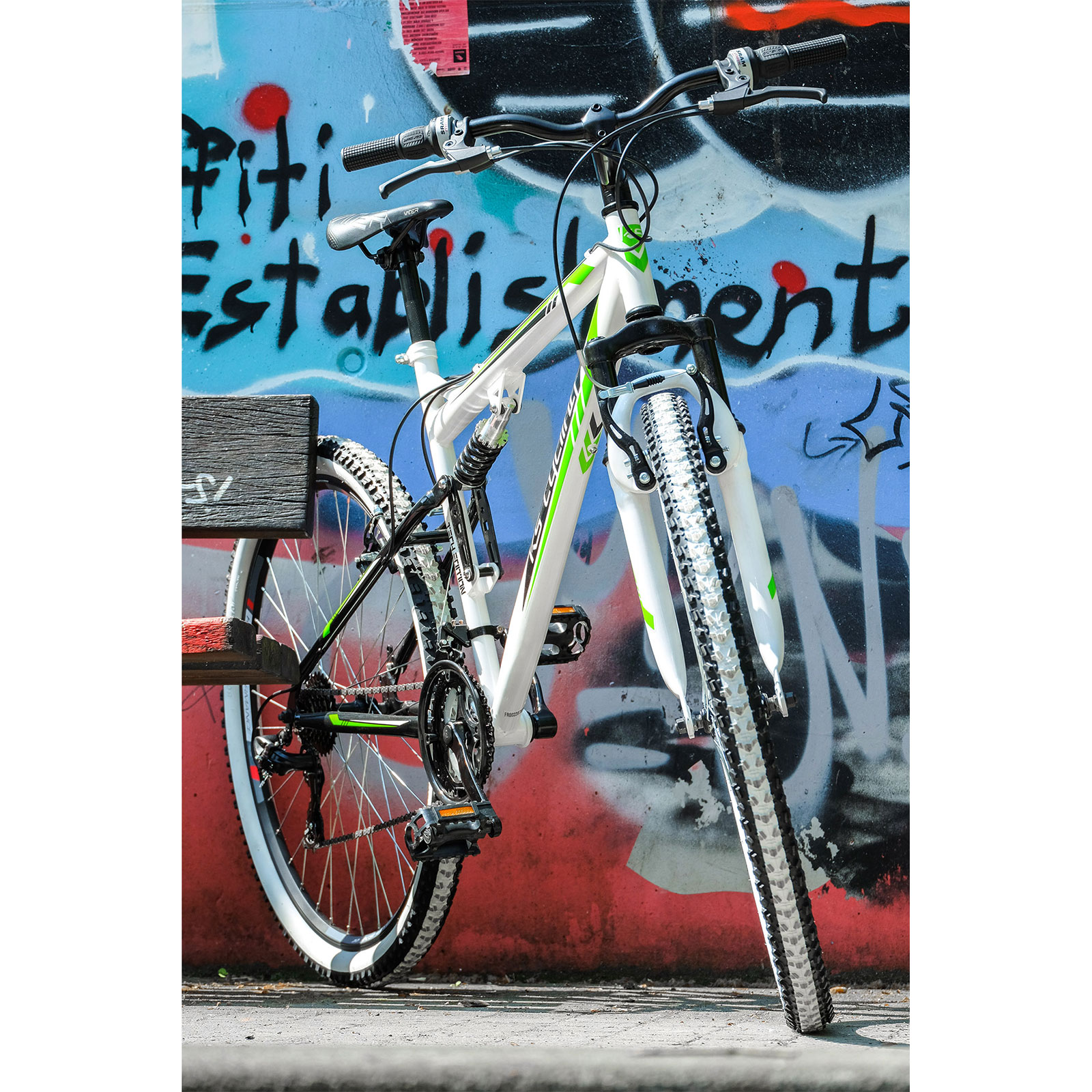 KS Cycling Mountainbike FULLY 29'' SCRAWLER - weiß - 51 cm Rahmenhöhe