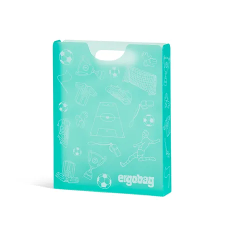 ergobag Heftebox Fußball inkl. Griff