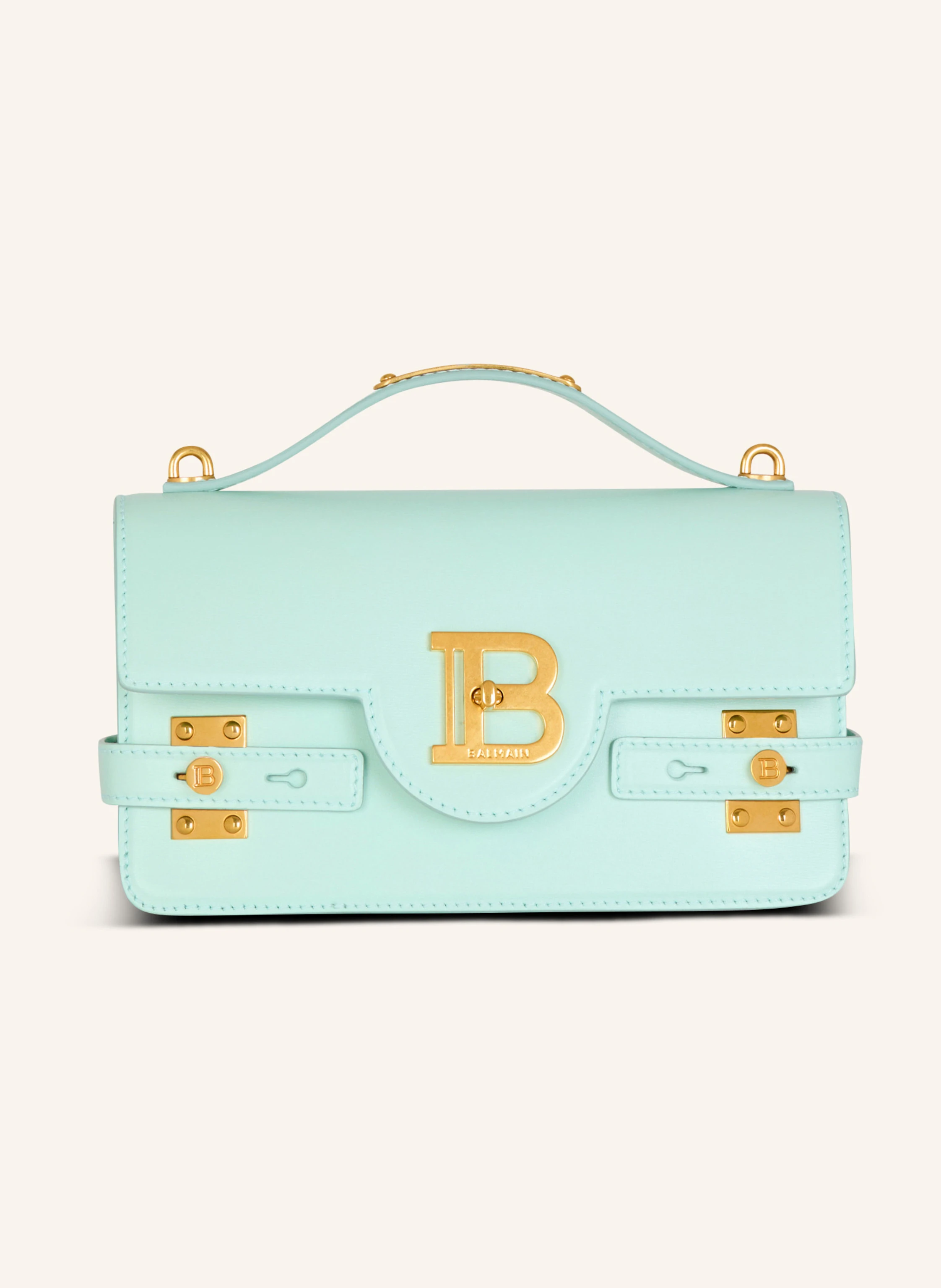 BALMAIN Tasche B-Buzz Shoulder 24 aus Kalbsleder