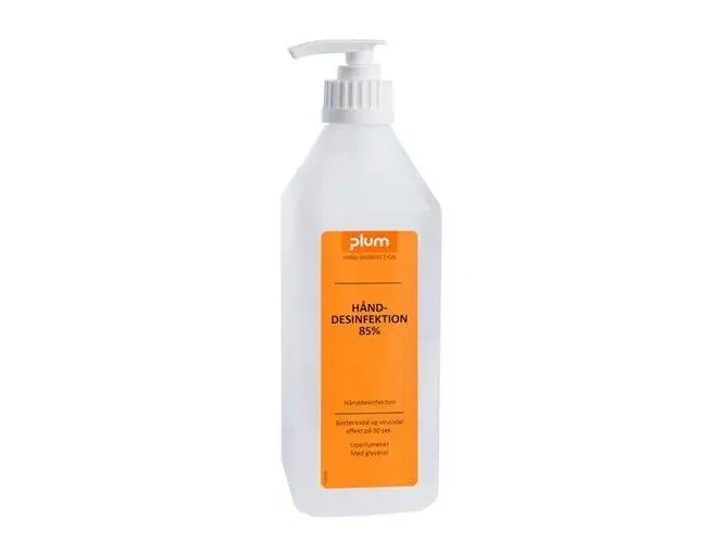 Håndsprit Plum flydende 85% ethanol 600 ml pumpeflaske