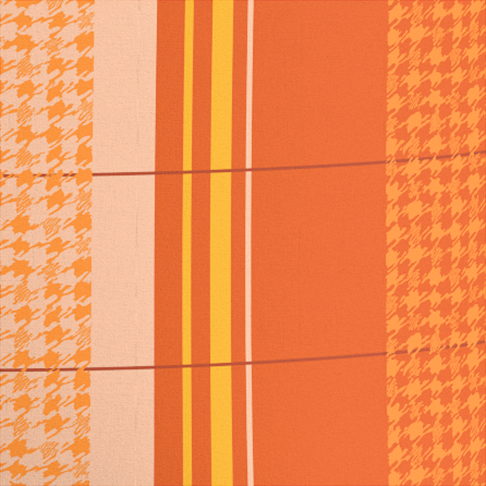 Bettwäsche orange 160x210 65x100 Bettanzug Nord