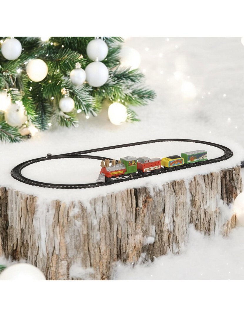 Christmas Train Set of 9 Pieces with 180cm Track