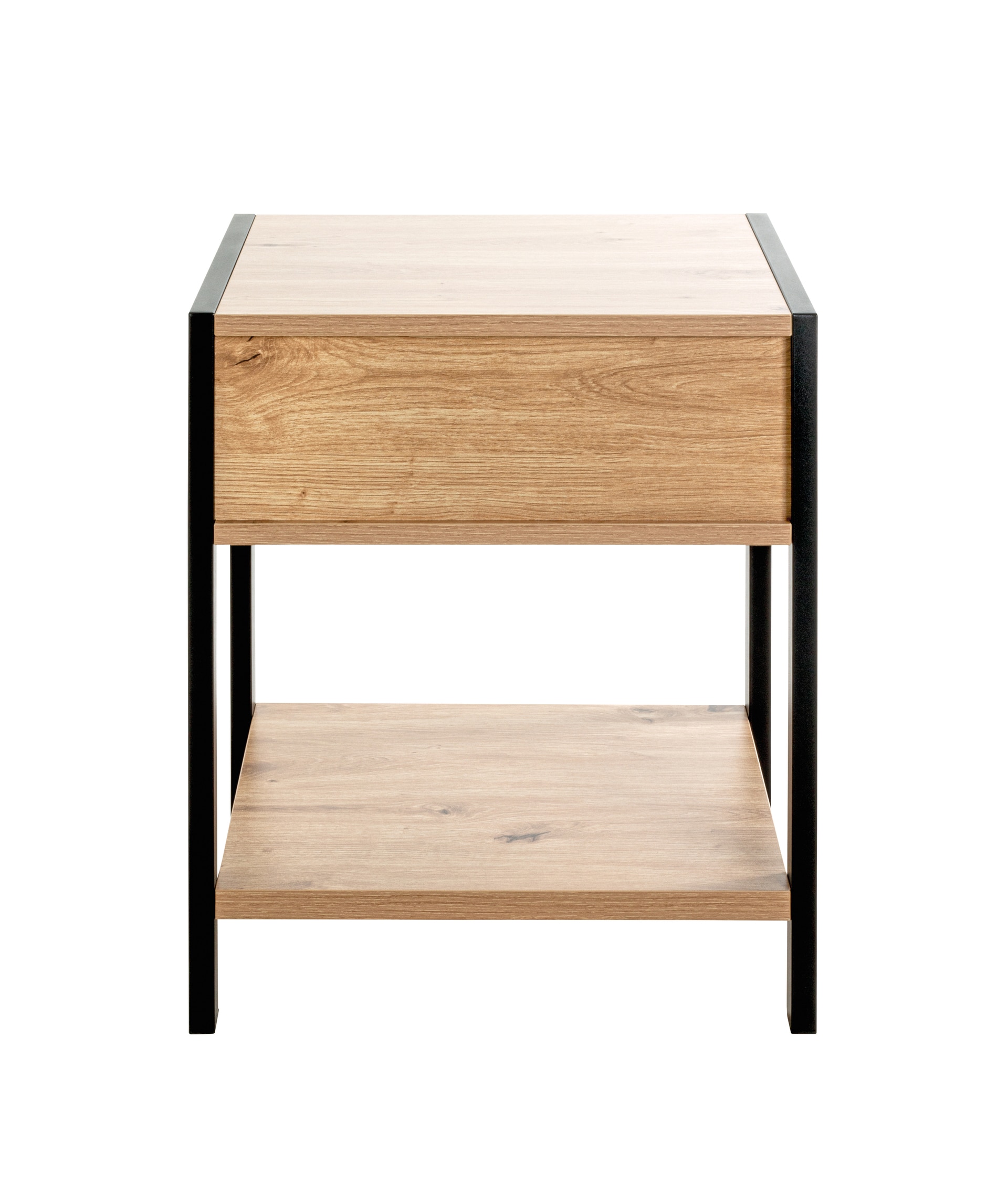 Konsole 48 x 43 cm braun/schwarz