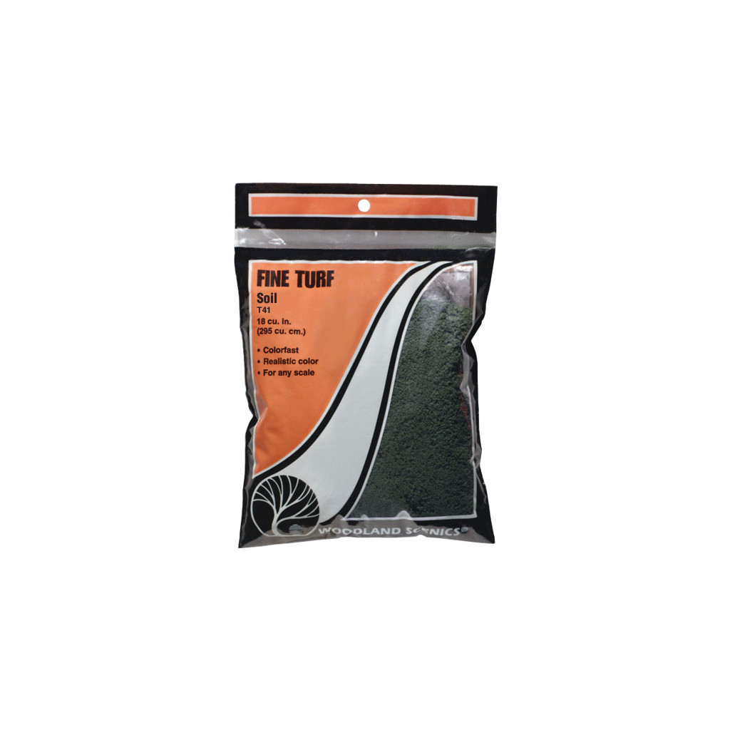 Woodland Scenics - Flocage Fin en Sachet Soil