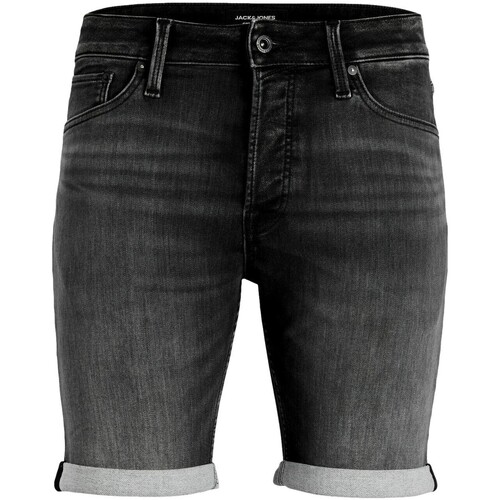 Jack & Jones - PANTALON CORTO HOMBRE12223681 Negro