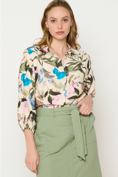 LolaLiza ecru dames blouse