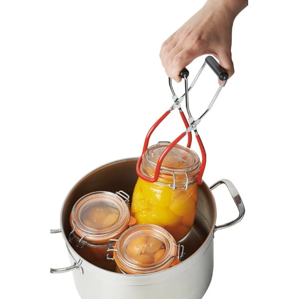 Lot stérilisateur inox 28L et pince à bocal Kitchen Chef Professional