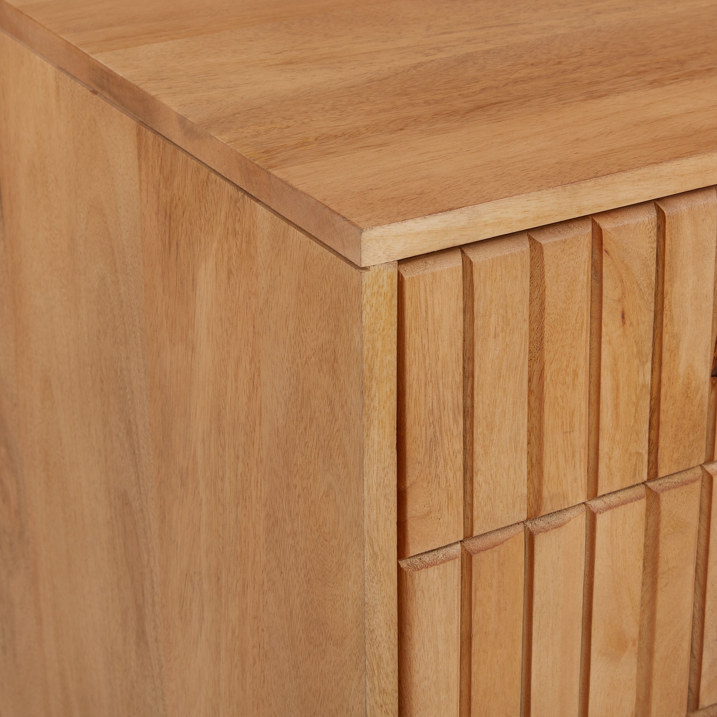 DEBIE Sideboard - Natur / B: 145.0 cm x T: 42.0 cm x H: 76.0 cm