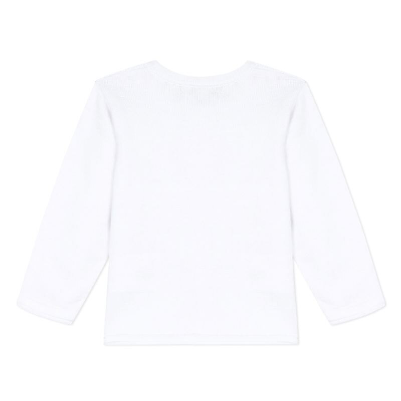 Cardigan en tricot blanc nœud rose naissance Absorba Aucune nuance