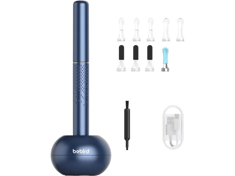 Bebird Ohrenreiniger M9 S Blau Ohrenschmalzentferner mit Kamera