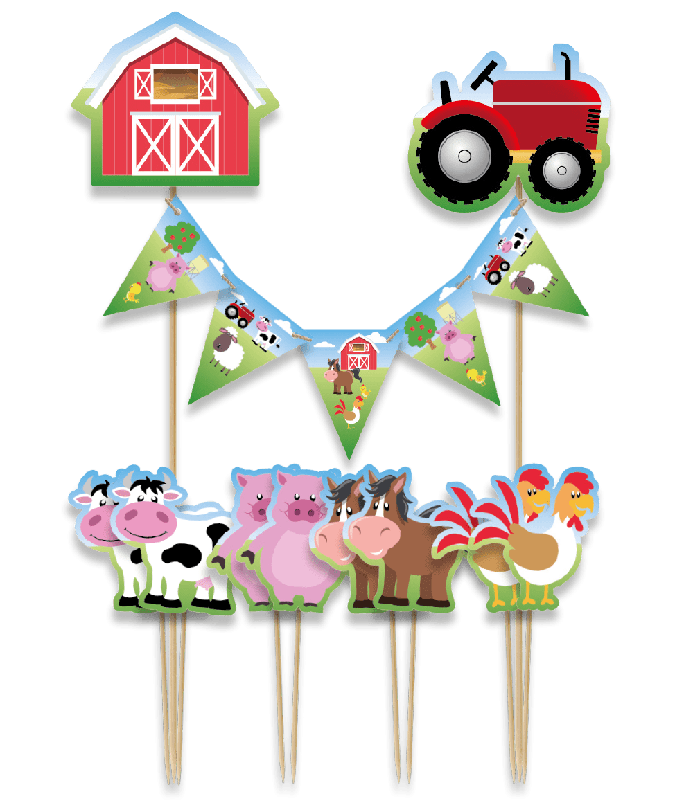 Boerderij Taarttopper 30cm