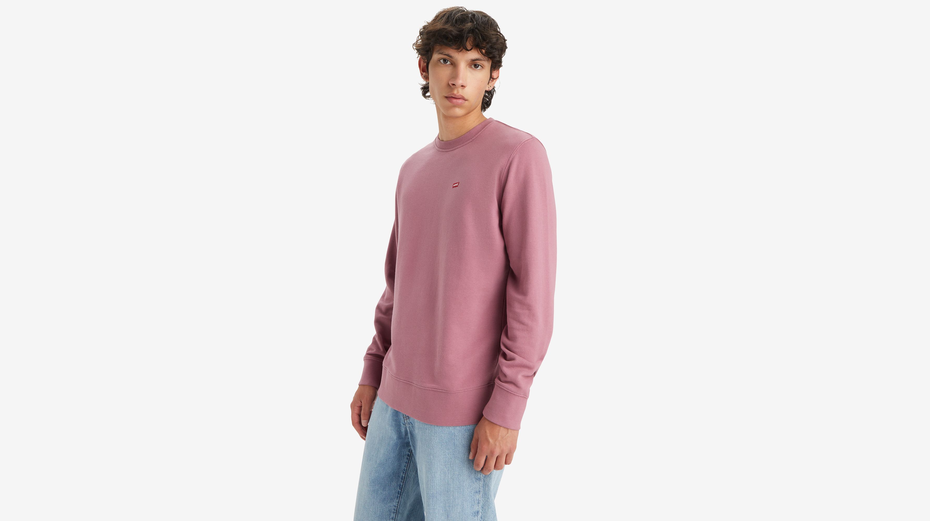Sweat-shirt col rond Original Housemark - Dusky Orchid - Bleu