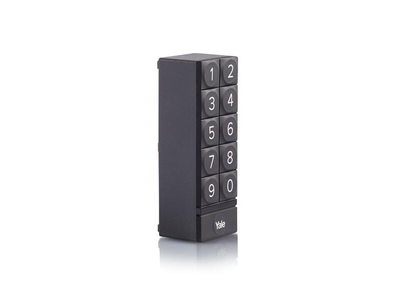 Yale Smart Keypad Schwarz Sicherer Zutritt mit Code-Abfrage
