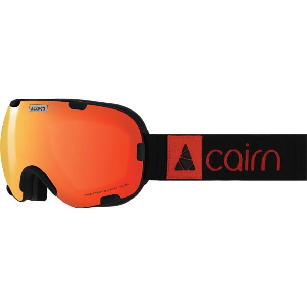 Masque de ski CAIRN SPIRIT SPX3000IUM NOIR MAT ORANGE MO