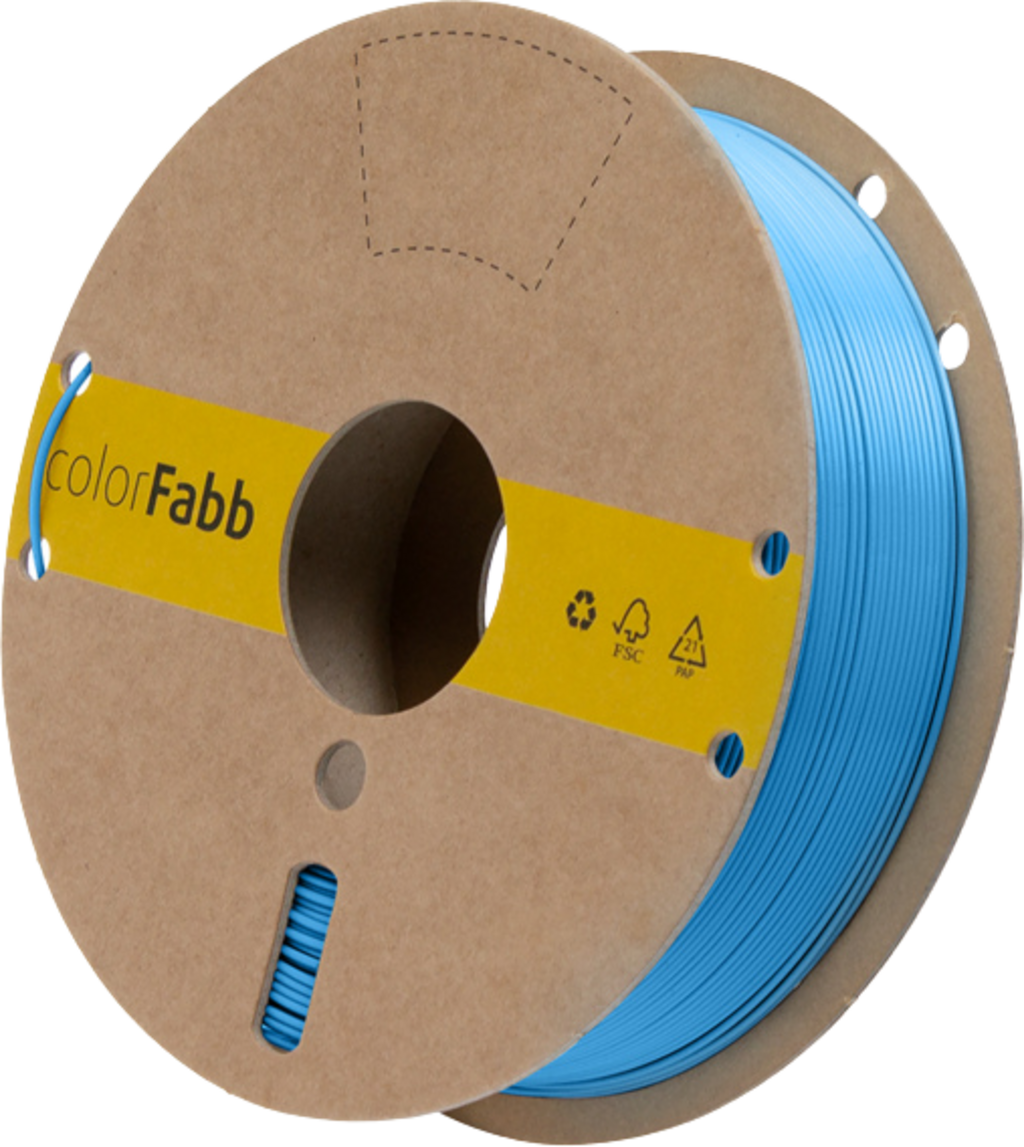 colorFabb  XT-Light-Blue, 1,75 mm (750 g)    Hellblaues Filament ideal für technische Teile