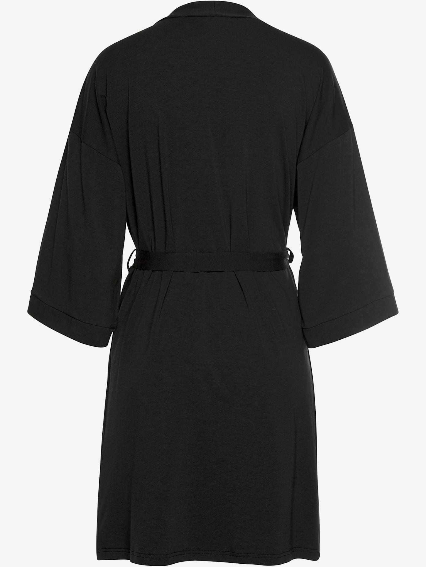 Kimono élégant avec lien à nouer à la taille