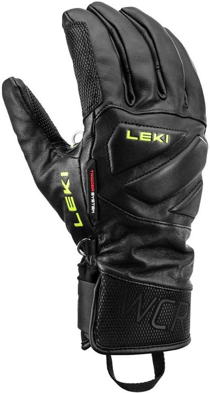 Leki - WCR Venom Speed 3D - Handschoenen - Zwart/Grijs - Isolerend en Winddicht