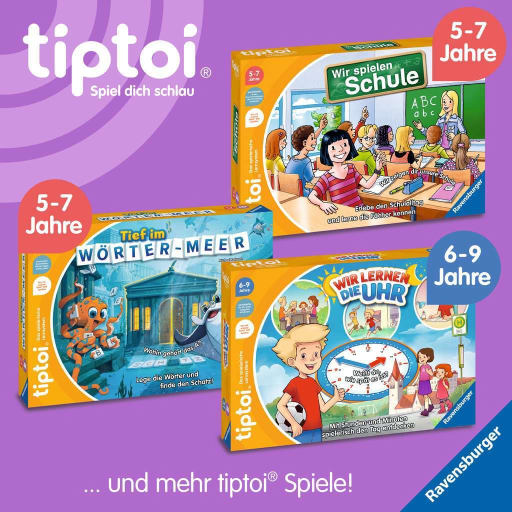 Ravensburger Spiel tiptoi® Tief im Wörter-Meer