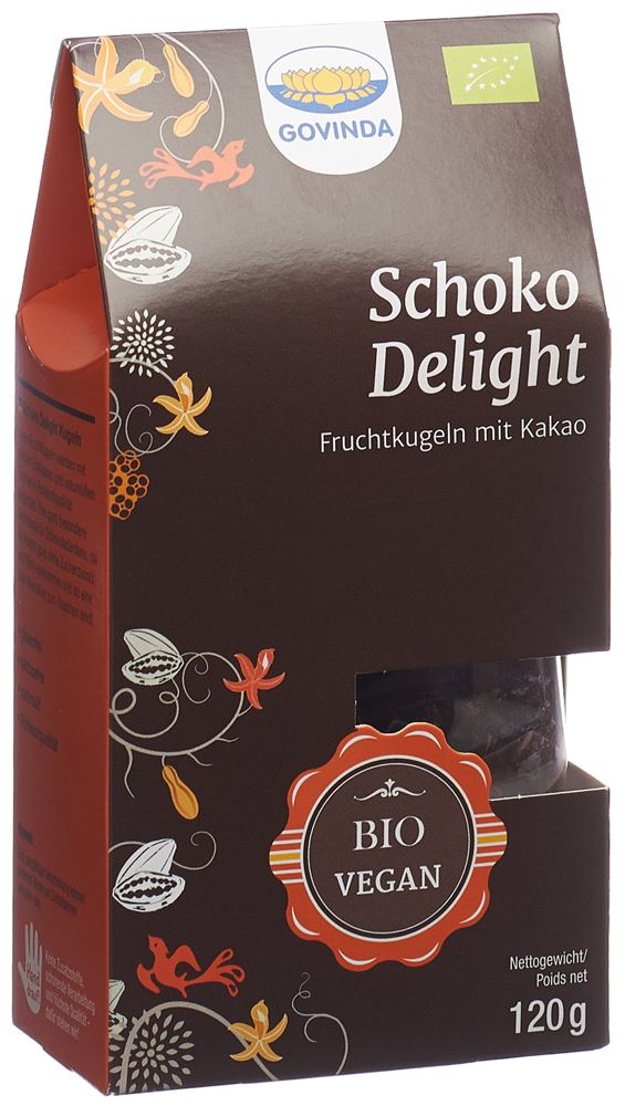 GOVINDA Schokokugeln Delight Bio 120 g