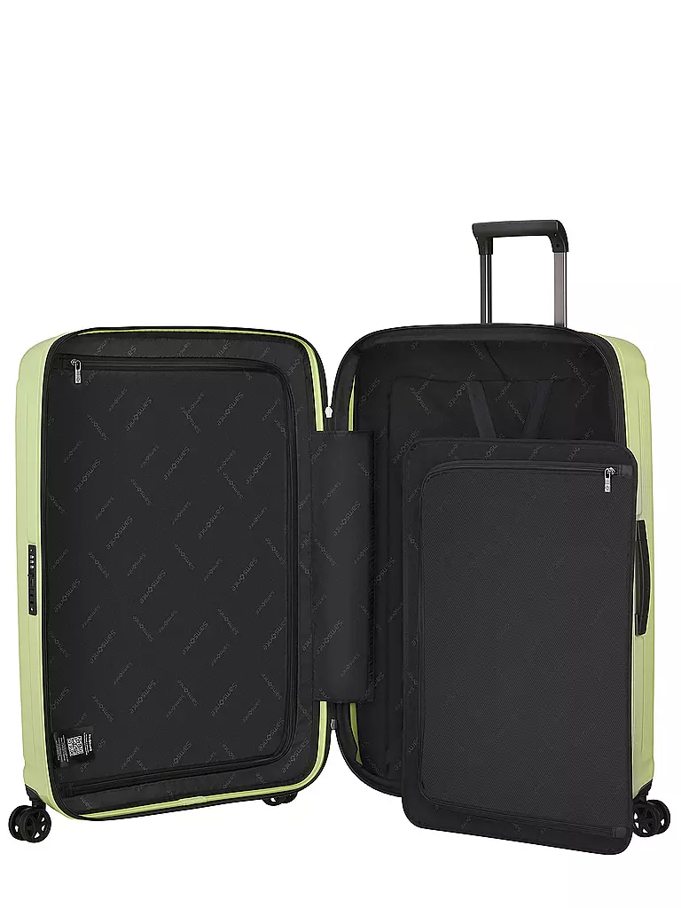 SAMSONITE Trolley NUON Spinner 75cm erweiterbar  hellgrün
