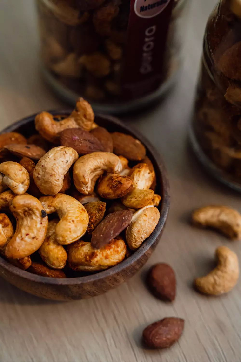 purora NUSS SNACK - Koriander & gekeimte Leinsamen