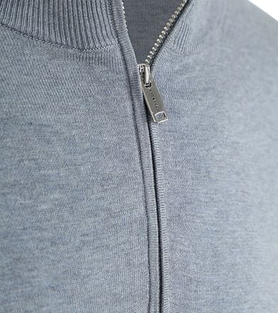 Profuomo Half Zip Pullover Luxury Basic Blauw PPWJ10007D-M kopen