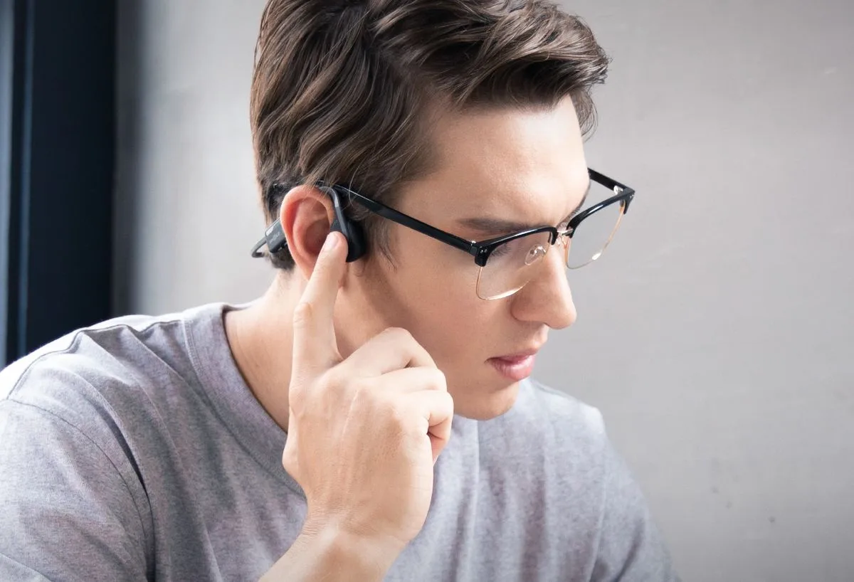 Shokz Open Move Gris Écouteurs Bluetooth