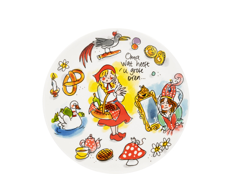Bord 18cm Efteling Roodkapje
