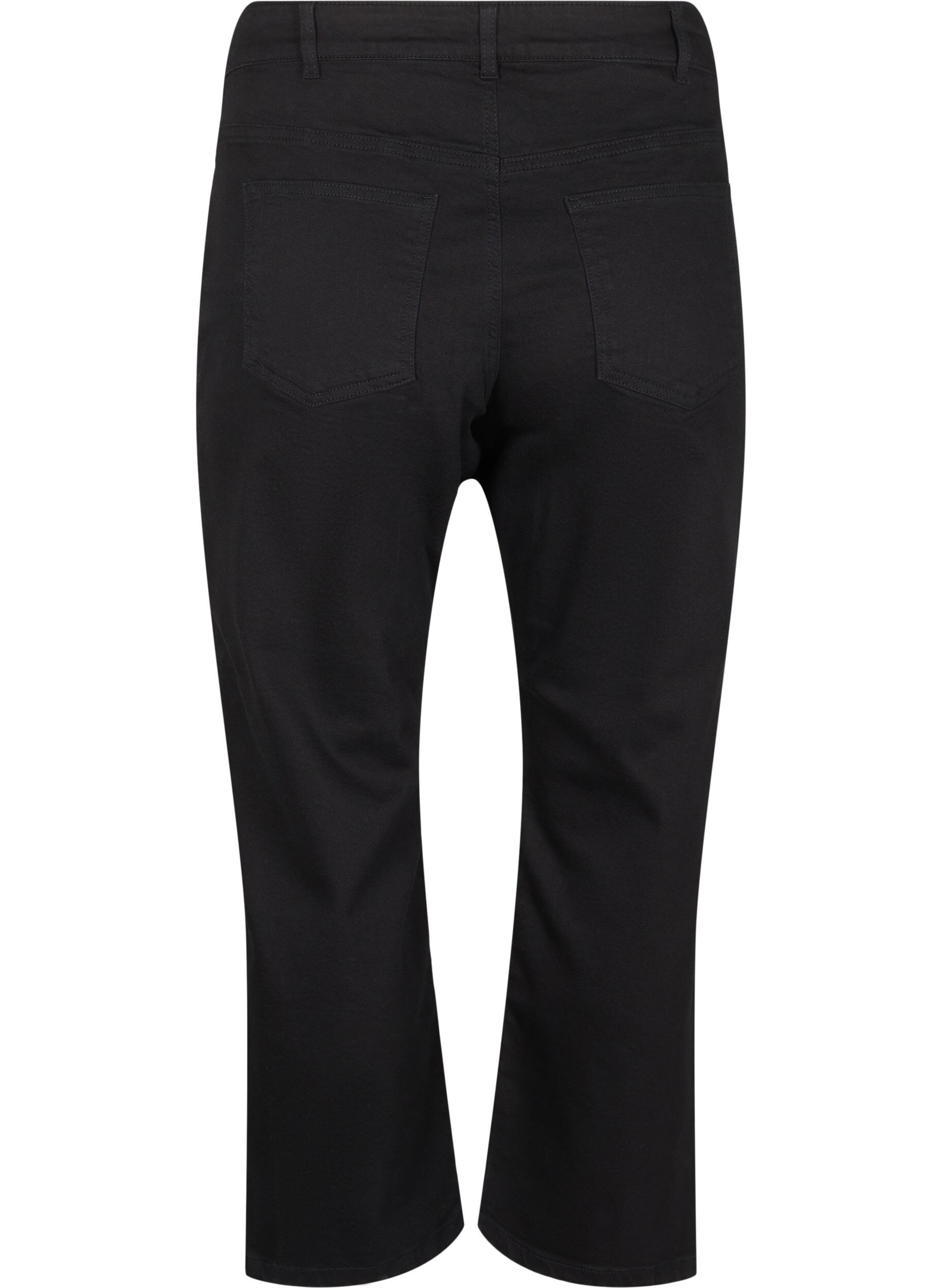 Cropped Vera jeans med straight fit