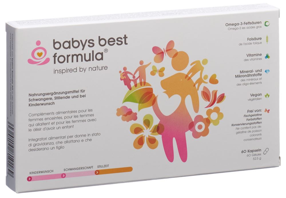 BABYS BEST FORMULA Kaps 60 Stk<br>60 Stück, Kapsel