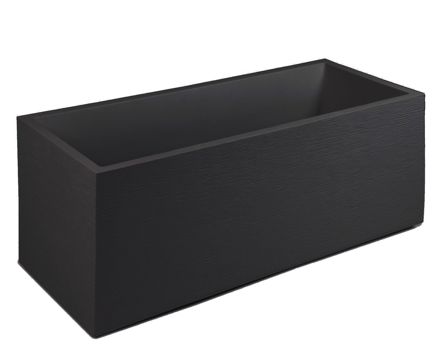 Ondis24 Plantenbak, Bloempot, Grafiet 100 antraciet, Bloempot, Plantencontainer